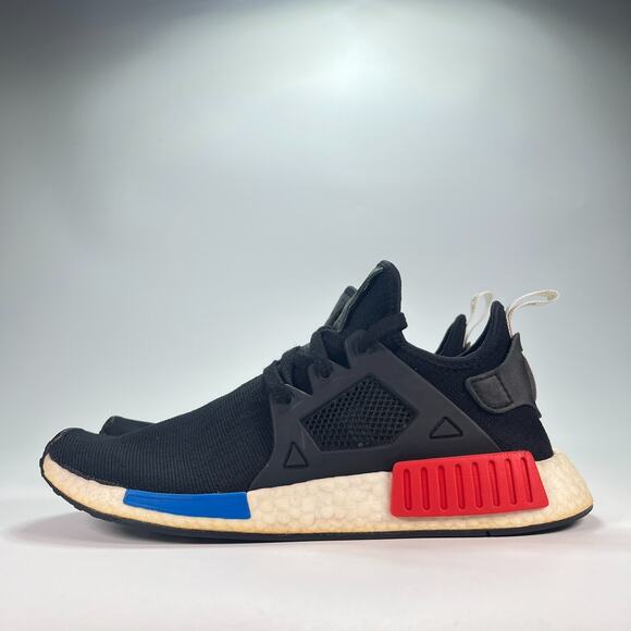 Adidas NMD XR1 Core Black Lace Up Lightweight Lifestyle Shoes BY1909 Mens Size 9 - Picture 4 of 10